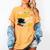 My Daddy Did It And He Did It For Me Graduate Graduation Women's Comfort Colors T-Shirt Mustard