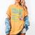 For My Daughter In Heaven Memory Missing Daughter In Heaven Women's Comfort Colors T-Shirt Mustard