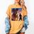 David And Goliath Bible Book Of Samuel Famous Bible Story Women's Comfort Colors T-Shirt Mustard