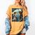 David And Goliath Bible Book Of Samuel King David Comic Women's Comfort Colors T-Shirt Mustard