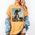 David And Goliath Bible Book Of Samuel King David Women's Comfort Colors T-Shirt Mustard