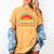 A Day Without Reading Is Like Book Lover And Reading Women's Comfort Colors T-Shirt Mustard
