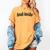 Dead Inside Saying Sarcasm Introvert Women's Comfort Colors T-Shirt Mustard