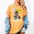 Dinosaur Graduation Cap Gown 3rd Grade Graduate Nailed It Women's Comfort Colors T-Shirt Mustard