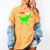 Dinosaur Rawr Diploma Grad Graduate Graduation Women's Comfort Colors T-Shirt Mustard