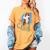 Disney Ink And Paint Shere Khan From The Jungle Book 1967 Women's Comfort Colors T-Shirt Mustard