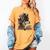 Dog Book Flower Women's Comfort Colors T-Shirt Mustard Dog Book Flower Women's Comfort Colors T-Shirt Mustard