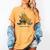 Dog Cooking The Books Women's Comfort Colors T-Shirt Mustard