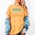 Dogs Books Coffee Reading Book Lover Women's Comfort Colors T-Shirt Mustard