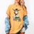 Donkey Reading Book Read Books Be Kind Stay Weird Librarian Women's Comfort Colors T-Shirt Mustard