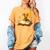 Dragon Fantasy Book Lover Bookish Reader Bookworm Wildflower Women's Comfort Colors T-Shirt Mustard