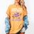 Drink Tea Read Books Be Happy Book Lover Reading Women's Comfort Colors T-Shirt Mustard