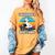 Ducks Books Lover Easily Distracted By Ducks & Books Women's Comfort Colors T-Shirt Mustard