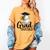 Eagle Grad Squad Class Of 2019 Graduation Women's Comfort Colors T-Shirt Mustard