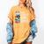 Easily Distracted By Books And Gnomes Women's Comfort Colors T-Shirt Mustard Easily Distracted By Books And Gnomes Women's Comfort Colors T-Shirt Mustard