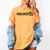 Educated Af Graduation T Shirt Women's Comfort Colors T-Shirt Mustard