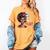 Education Is Freedom History Month Teacher Books Afro Women's Comfort Colors T-Shirt Mustard Education Is Freedom History Month Teacher Books Afro Women's Comfort Colors T-Shirt Mustard