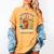 Elder Emo Nostalgia Skeleton Hand Women's Comfort Colors T-Shirt Mustard