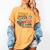 Elementary School End Of Year Graduation Middle Women's Comfort Colors T-Shirt Mustard