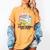 Every Bunny Loves To Read Easter Cute Reading Books Lover Women's Comfort Colors T-Shirt Mustard