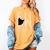 Ew People Cat Introvert Anti-Social Women's Comfort Colors T-Shirt Mustard