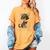 Ew People Moody Cat Sarcastic Introvert Artwork Women's Comfort Colors T-Shirt Mustard