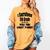 Fifth 5th Grade Graduation Shirt Child Graduate Education Women's Comfort Colors T-Shirt Mustard