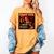 Fight Evil Read Books Propaganda Poster Women's Comfort Colors T-Shirt Mustard