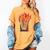 Flames And Lighter Costume For Matchbook Lovers Women's Comfort Colors T-Shirt Mustard
