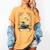 Floral Tarot Card The Reader Skeleton Reading Book Women's Comfort Colors T-Shirt Mustard Floral Tarot Card The Reader Skeleton Reading Book Women's Comfort Colors T-Shirt Mustard