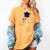 Flossing Cashew OIT For Tree Nut OIT Graduation Women's Comfort Colors T-Shirt Mustard