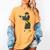 Flossing Graduation Class Of 2019 Women Women's Comfort Colors T-Shirt Mustard
