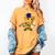 Flossing Pizza Dairy OIT For Dairy OIT Graduation Women's Comfort Colors T-Shirt Mustard
