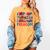 Freadom To Read Book Lover Reading Freedom Women's Comfort Colors T-Shirt Mustard