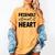 Friendly Introvert At Heart Raglan Baseball Tee Women's Comfort Colors T-Shirt Mustard