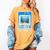 Frutiger Aero Aesthetic Tech Computer Aquarium Tarot Card Women's Comfort Colors T-Shirt Mustard