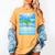 Frutiger Aero Aesthetics Women's Comfort Colors T-Shirt Mustard