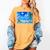 Frutiger Aero Beach Y2k Aesthetic Palm Tree Sand Ocean Women's Comfort Colors T-Shirt Mustard Frutiger Aero Beach Y2k Aesthetic Palm Tree Sand Ocean Women's Comfort Colors T-Shirt Mustard