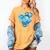 Frutiger Aero Metro Abstract Maximalism 2000s Nostalgia Women's Comfort Colors T-Shirt Mustard