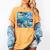 Frutiger Aero Retro Vibes Women's Comfort Colors T-Shirt Mustard