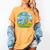 Frutiger Aero Y2K Fashion Trends Statement Piece Tech Orange Women's Comfort Colors T-Shirt Mustard