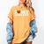 Fun I Love My Library Book Reader Bookworm Librarian Costume Women's Comfort Colors T-Shirt Mustard