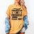 Future Chiropractor Graduation Chiropractic Student Graduate Women's Comfort Colors T-Shirt Mustard