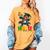 Future HBCU Grad Dabbing Kid Graduation For Boys Kids Women's Comfort Colors T-Shirt Mustard