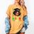 Future HBCU Grad Girl Kids Graduation HBCU College Women's Comfort Colors T-Shirt Mustard