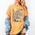 Ghost Book Reading Books Lover Teacher Happy Halloween Women's Comfort Colors T-Shirt Mustard