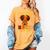 Girl Future HBCU Graduate Afro College Graduation Kids Women's Comfort Colors T-Shirt Mustard