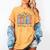 God Says I Am Floral Book Cute Christian Girl Teen Religious Women's Comfort Colors T-Shirt Mustard