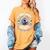 A Good Book Is Out Of This World Shirt Astronaut Reading Women's Comfort Colors T-Shirt Mustard