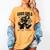 Good Girls Read Spicy Skeleton Book Club Women's Comfort Colors T-Shirt Mustard